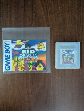 Kid Dracula For Game Boy With Manual